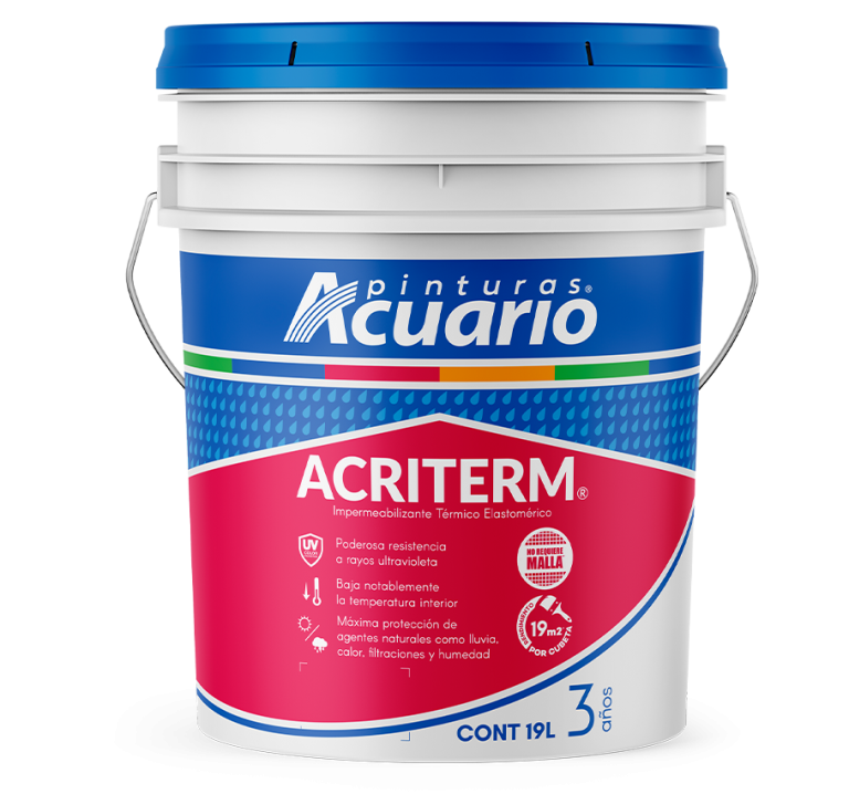 Acriterm® Acuaflex 3 años - Pinturas Acuario